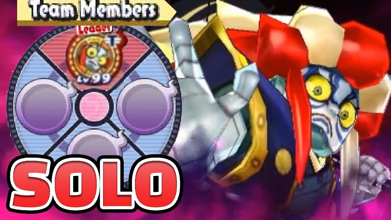SOLO NO DAMAGE Ultra Kabuking vs. Kabuking Battle! — Yo-kai Watch Blasters