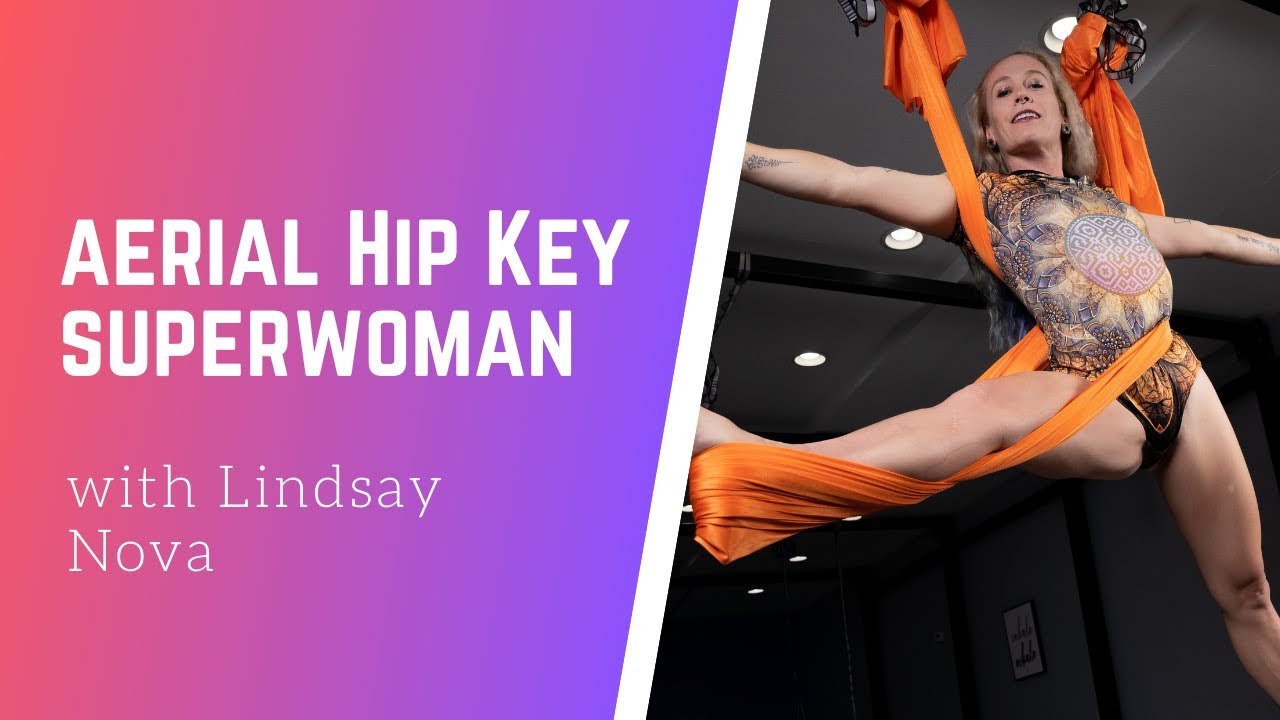 Aerial Hammock Trick Hip Key Superwoman