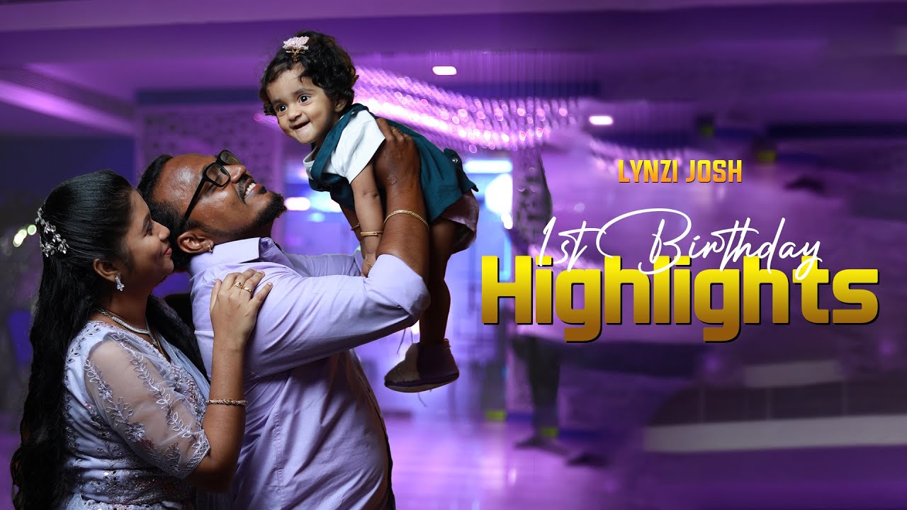 Lynzi Josh 1st Birthday Highlights | Zeebas StudioZ
