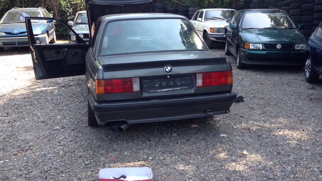 BMW 325i E30 Sound MK-Motorsport Exhaust RACE EXHAUST