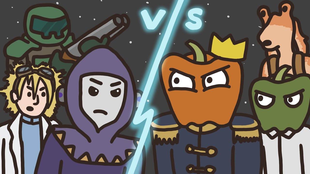 DougDoug Animated - The Chaturn Empire VS the Dougtopian Empire