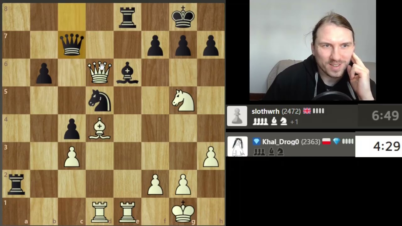 OBRONA ALECHINA NA POZIOMIE NIEMAL 2500!!! Droga do 2500 # 268