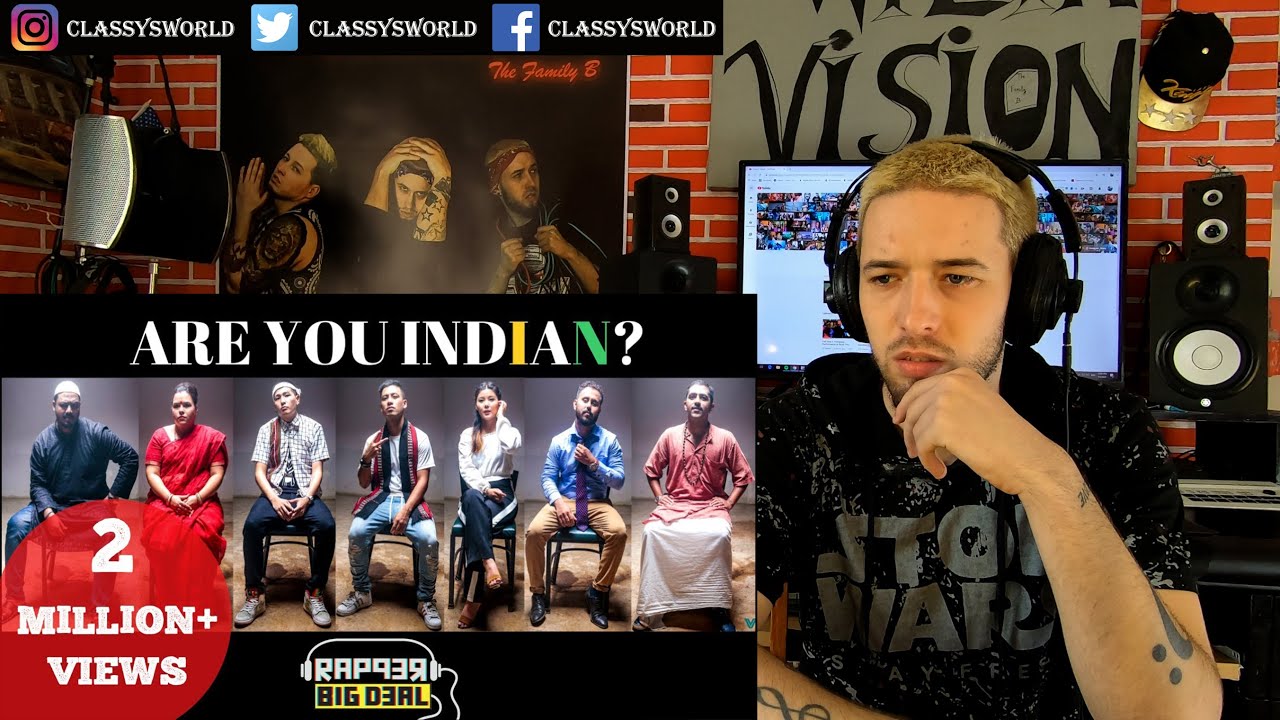 Rapper Big Deal - Are You Indian | Anti Racism Rap || Classy's Reaction