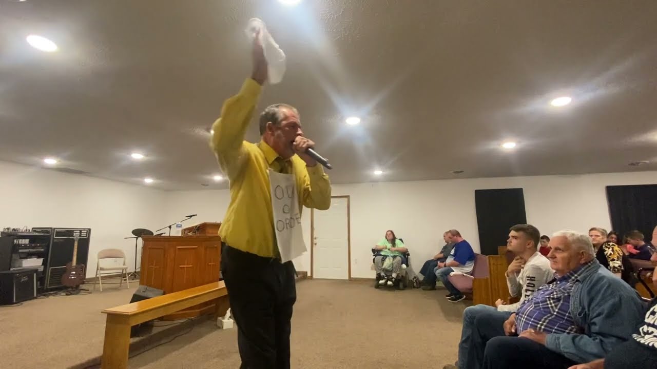Clip from tonight’s service.  11/1/22