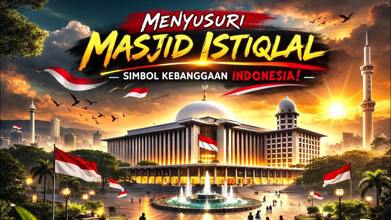 MASJID ISTIQLAL SIMBOL KEBANGGAAN INDONESIA ‼️MASJID TERBESAR DI JAKARTA