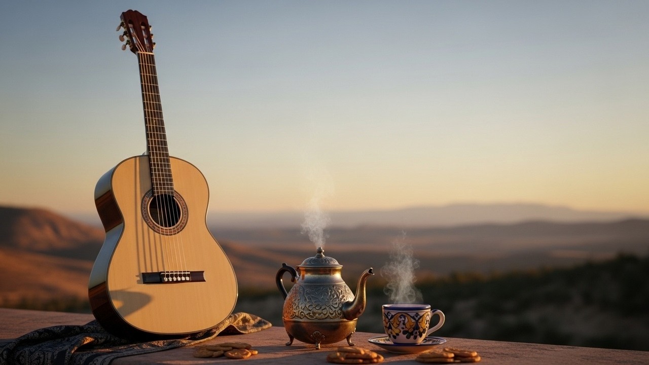 Spanish Guitar & Oud - Relaxing Flamenco Rumba Instrumental With Quiet Balanced Flow