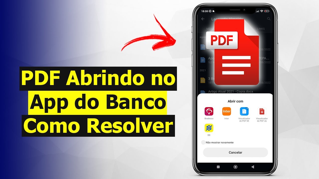 PDF Abrindo no App do Banco - Como Resolver (Solução)