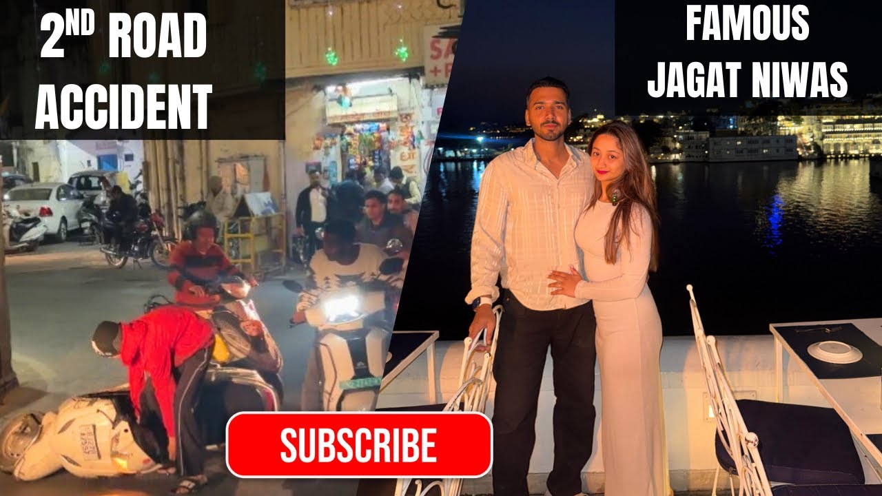 Udaipur-4 Rooftop Dinner at Jagat Niwas & Witnessed Second Accident | Bagore ki Haweli | S04 EP30