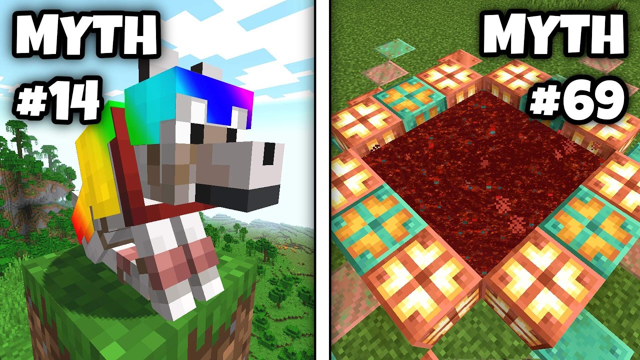Testing INSANE Minecraft 1.21 Myths!