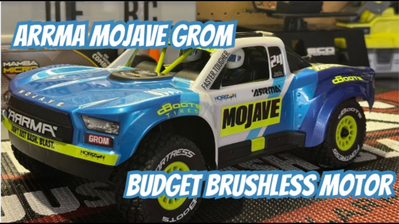 Arrma Mojave Grom Budget Brushless Motor Upgrade
