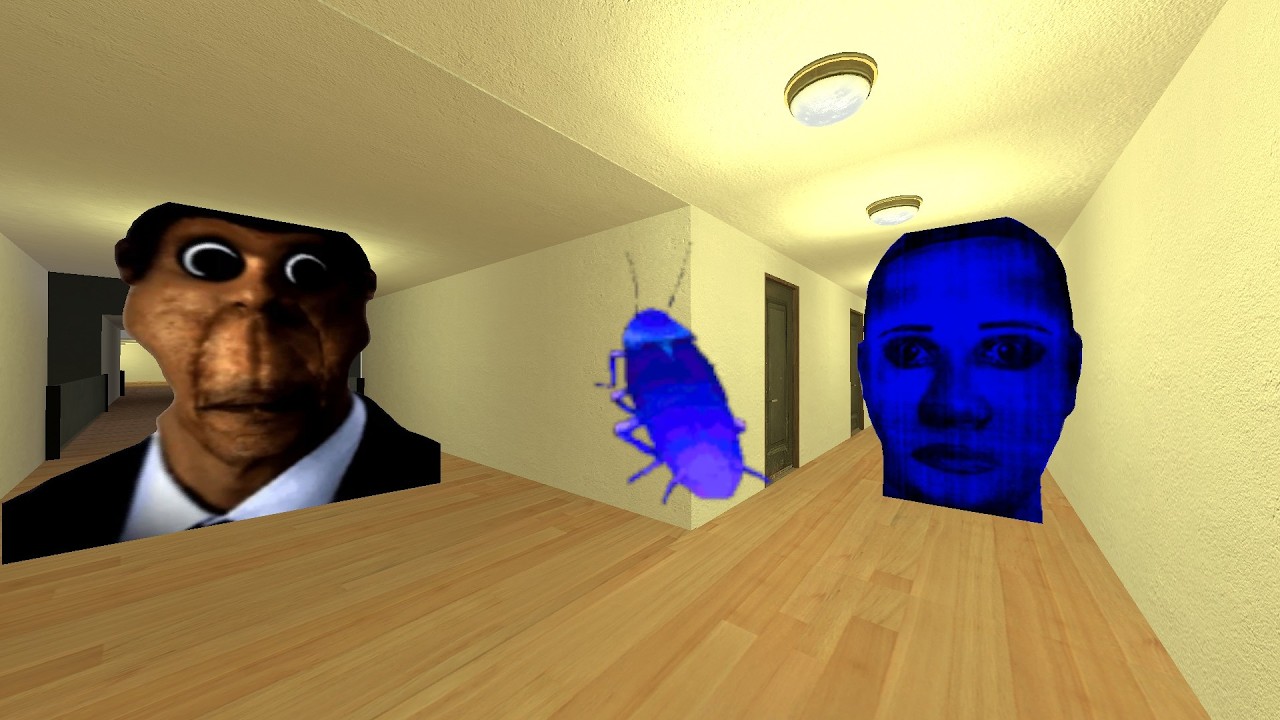MY NAME IS TAPAKAH SELENEBLUE AND OBUNGA IN LIMINAL HOTEL GMOD #crazymod1m_#gmod_#nextbots