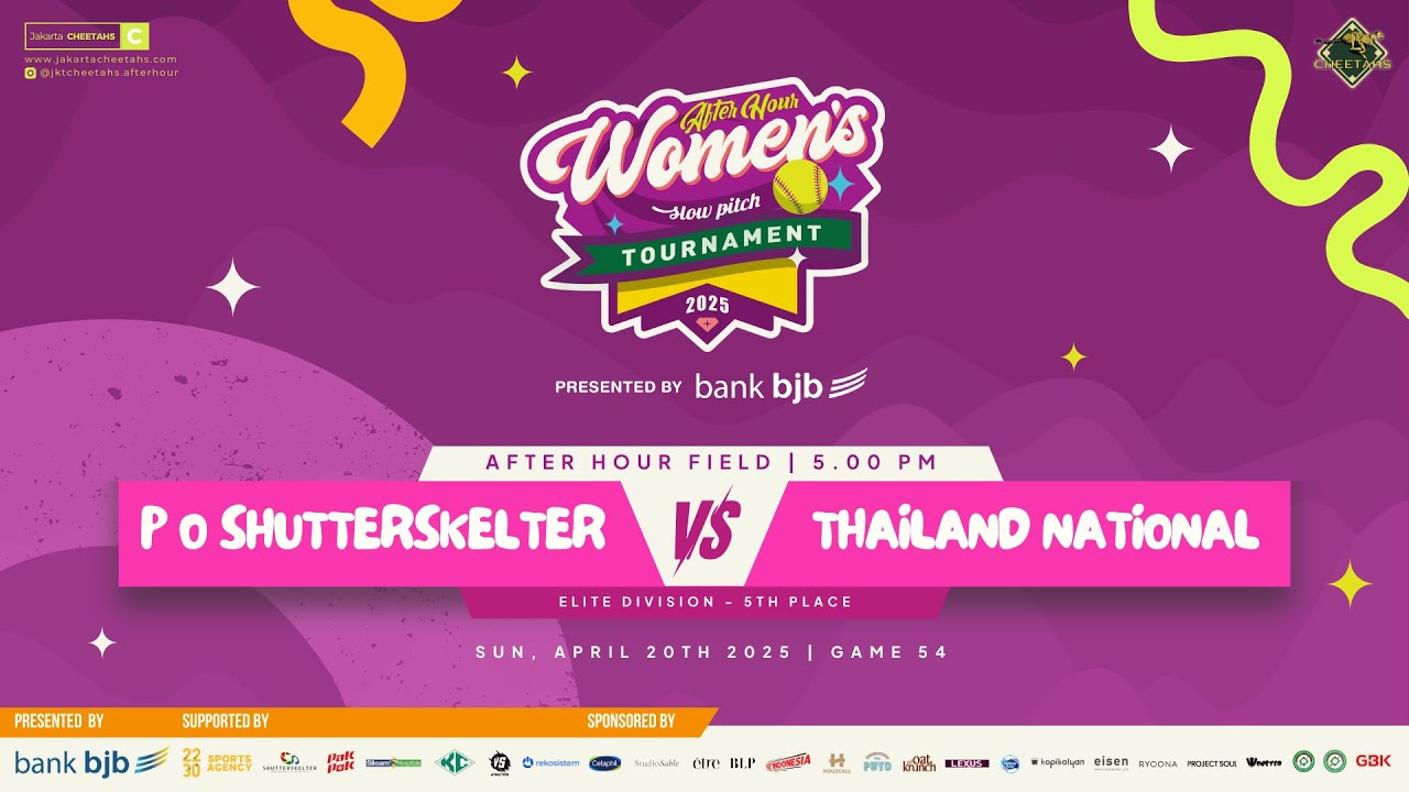 After Hour Women's - Petro One Shutterskelter vs Thailand National