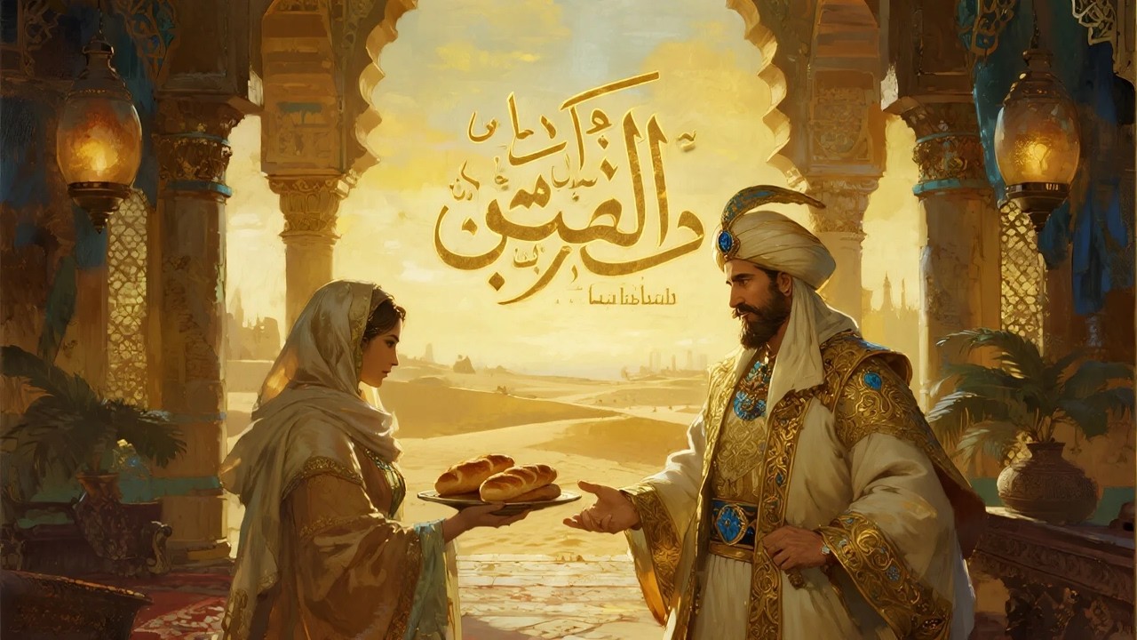قصة الملك ورغيفان الخبز، وقصة أخرى من القصص الخيالية المعبرة قبل النوم، ضع السماعات واستمع