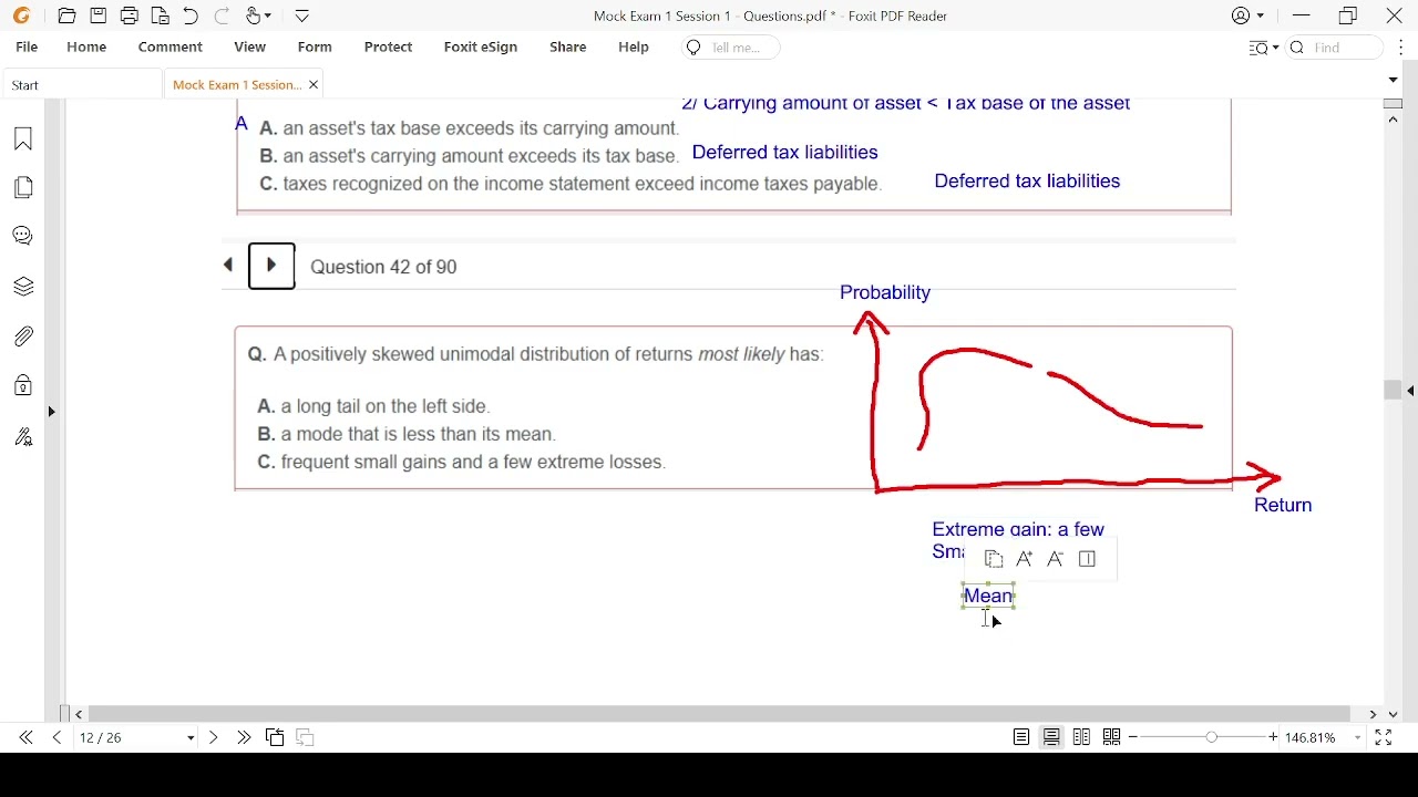 MOCK EXAM REVISION - FSA, CI, ECONOMICS, QA