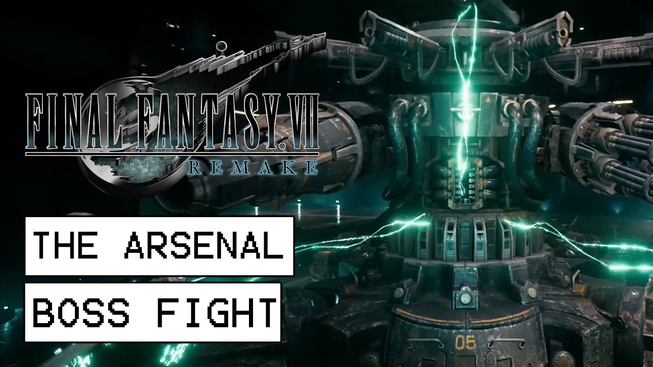 Final Fantasy 7 Remake The Arsenal Boss Fight