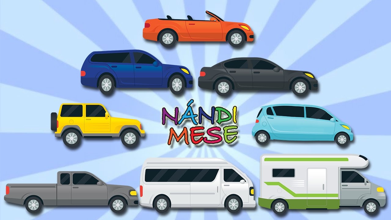 Kisautók és nagy autók mese 🚙 🚛 🚕
