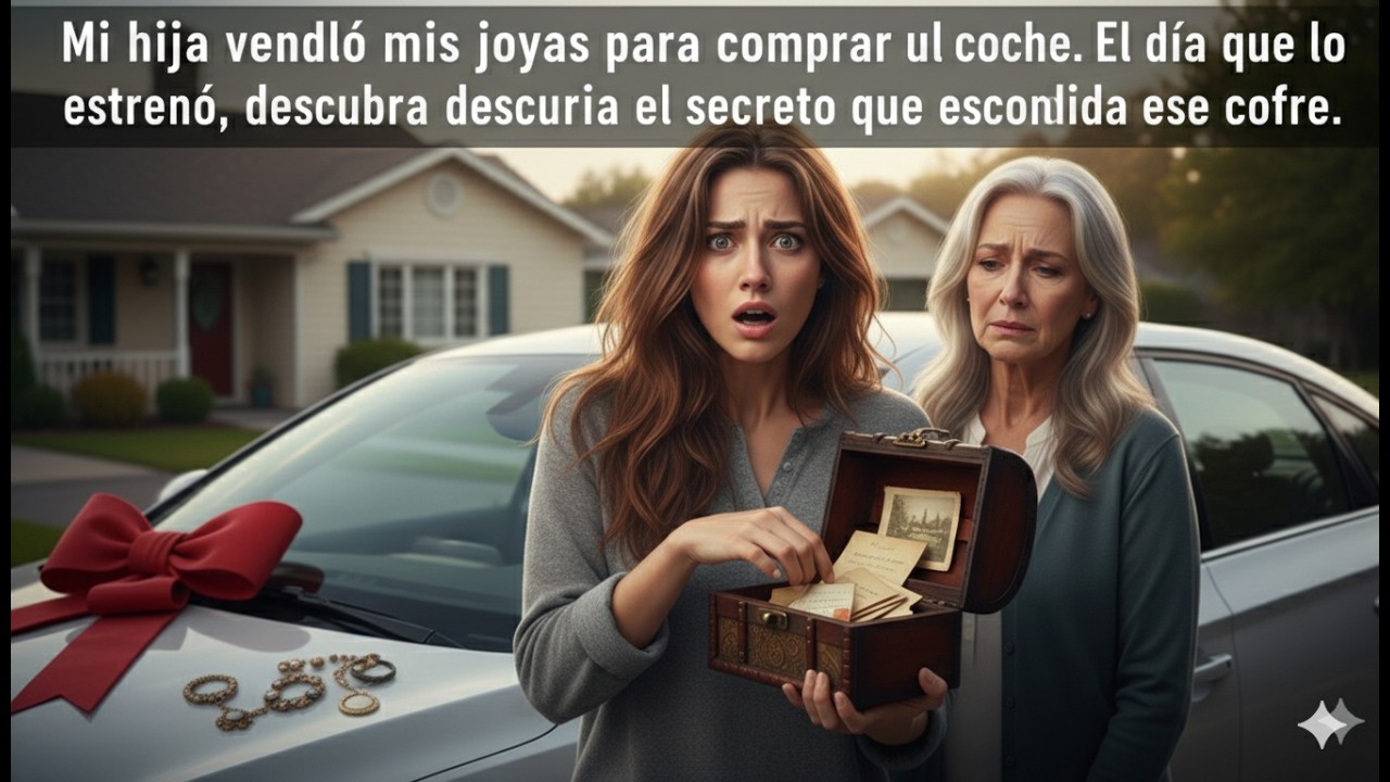 Mi hija vendió mis joyas por un coche, pero el secreto del cofre la destruyó