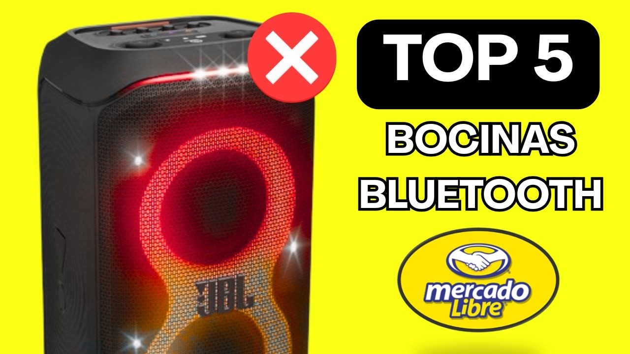 &iquest;Cu&aacute;l Bocina Bluetooth Comprar? 🤔 Top 5 Potentes de Mercado Libre 2026