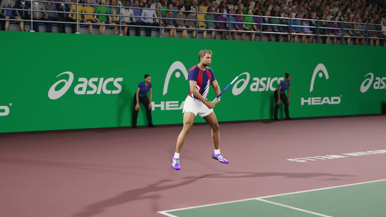Victoire de Blaise Louzingou Dieu vs C. Busta 6-0/6-0 en demi finale d'Indian Wells