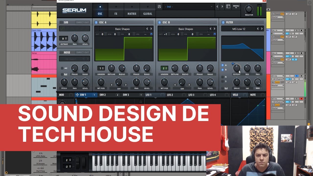 Sound Design de Tech House com o Serum