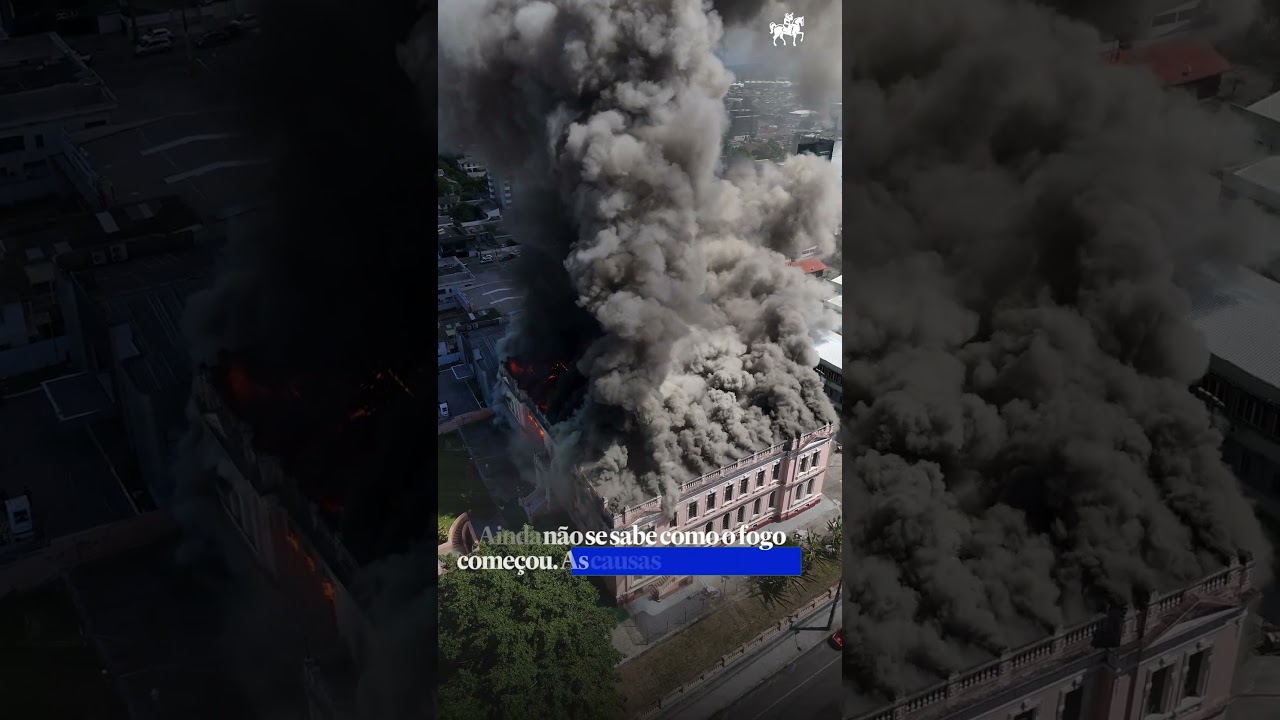 Inc&ecirc;ndio atinge pr&eacute;dio hist&oacute;rico de instituto de educa&ccedil;&atilde;o no Paran&aacute;