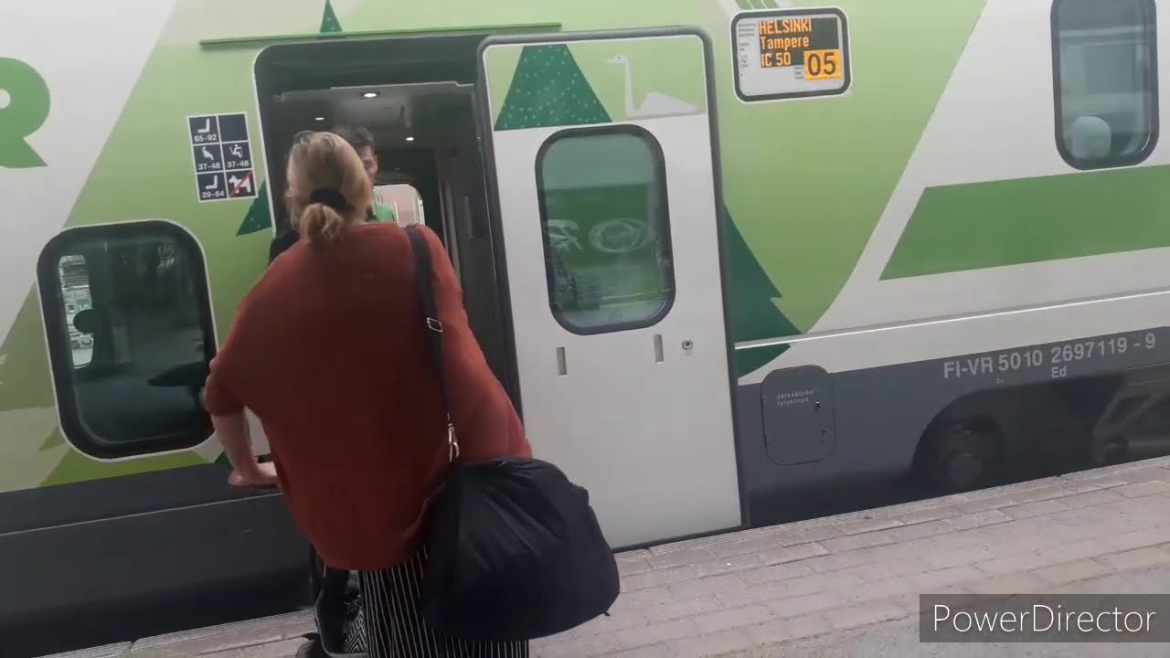 Путешествие на север в Финляндии! Поездом от Сейнайоки до Оулу.   From Seinäjoki to Oulu by train