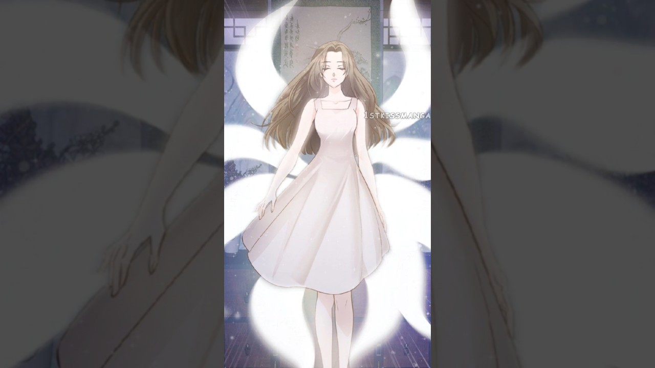 My girlfriend is nine tailed fox # Manga#romantic #love