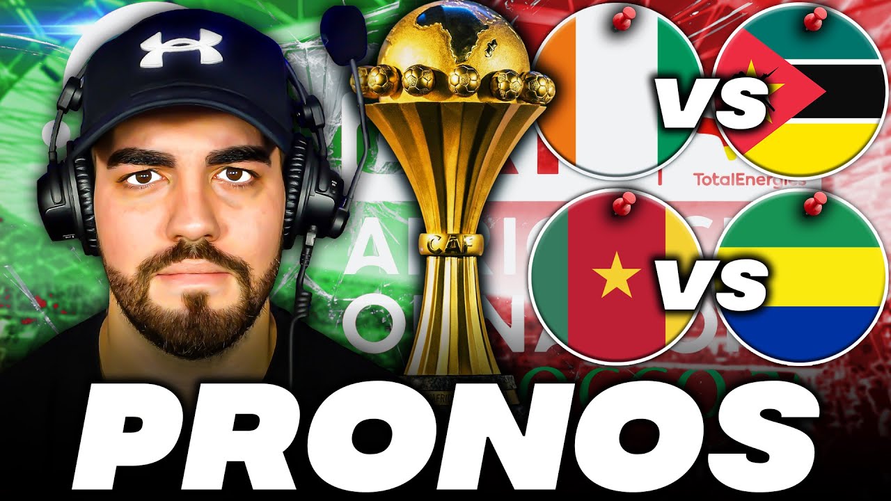 Pronos C&ocirc;te d&rsquo;Ivoire-Mozambique, Cameroun-Gabon ! CAN 2025 🔥