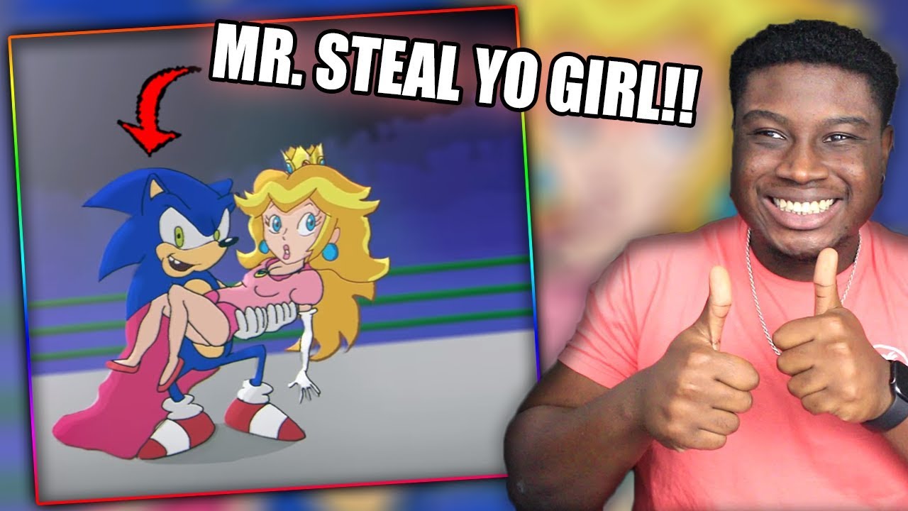 SONIC BATTLES MARIO! | Mario Vs Sonic - Cartoon Beatbox Battles Reaction!