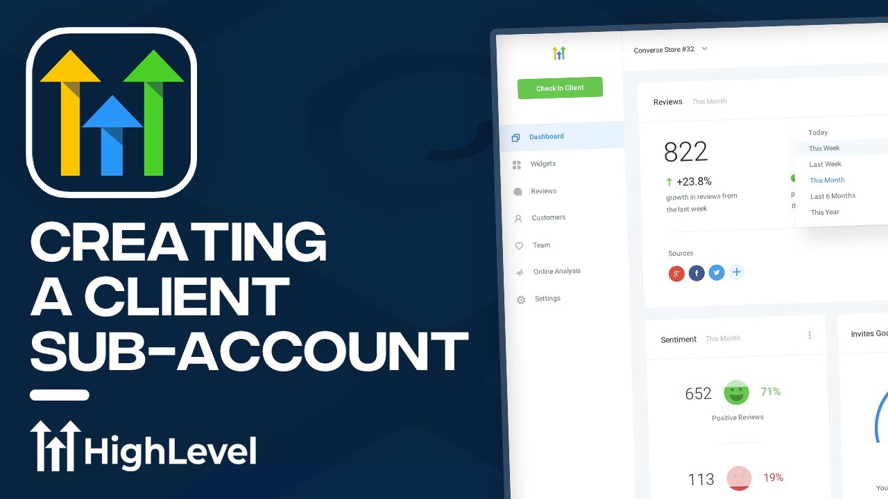 HighLevel - How to Create a Client Sub-Account in GoHighLevel