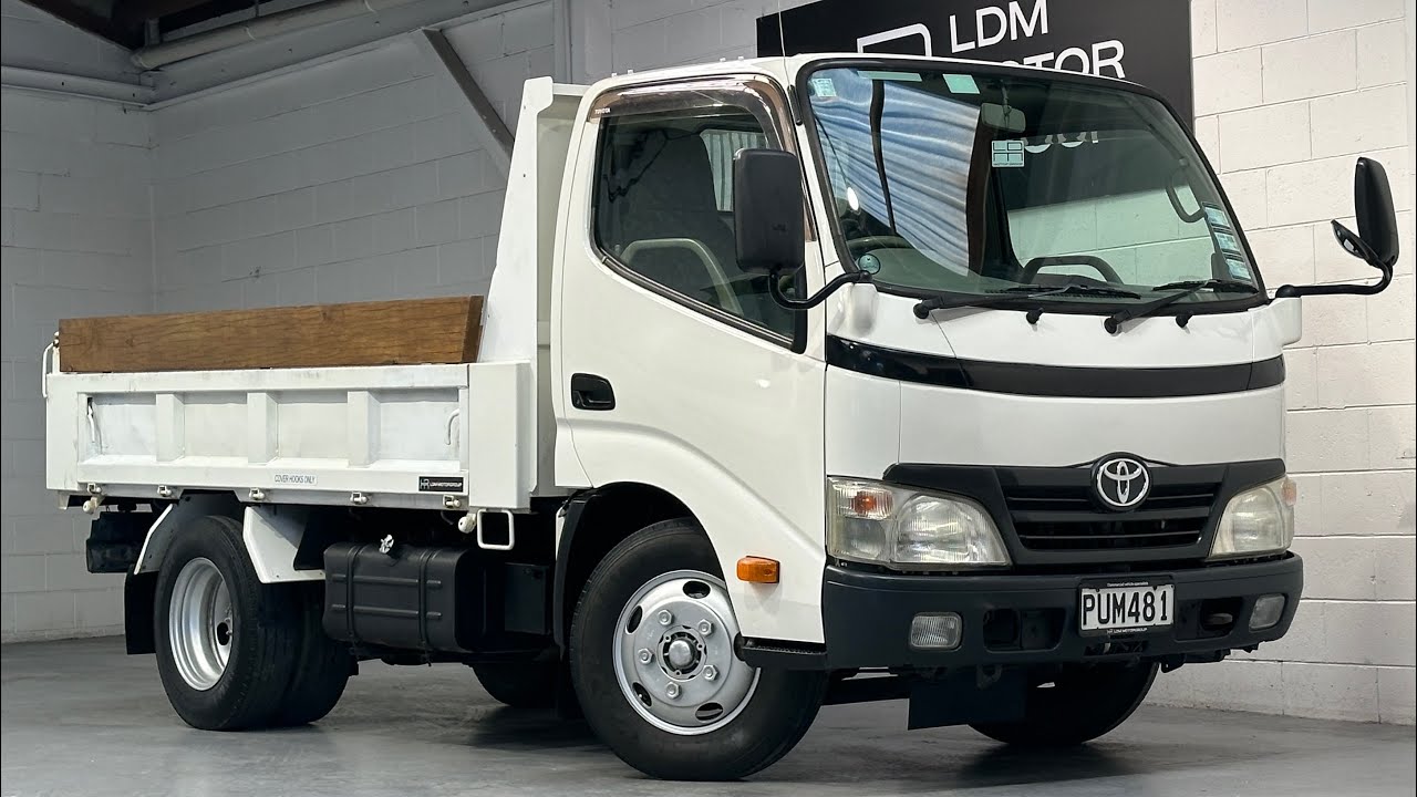 2010 Toyota Dyna 3T Tipper, 6 Speed Manual, 134,000km, 4000cc Turbo Diesel, Come View Today!