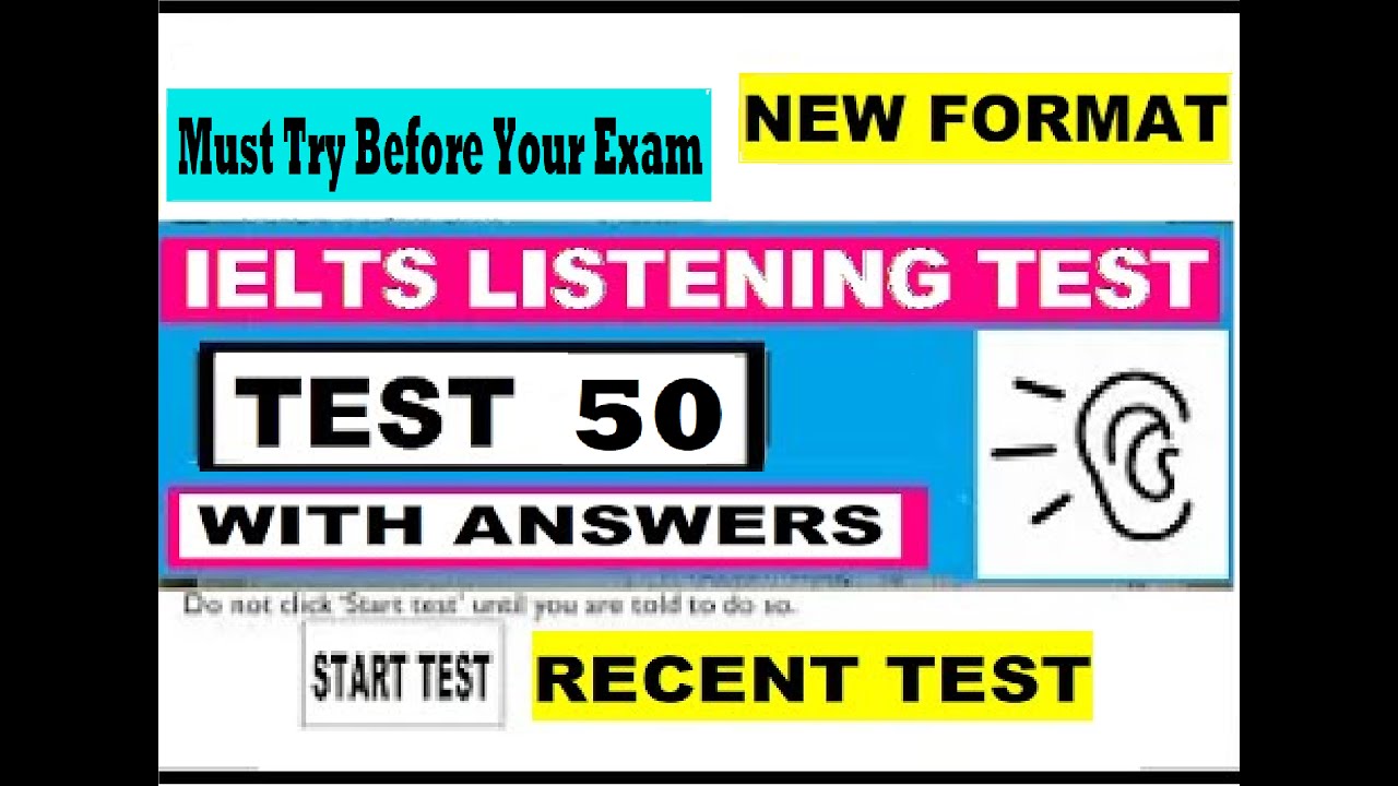 IELTS Listening Test With Answers Test 50 : Real GT & ACADEMIC TEST 2021 || ENGLISH LISTENING TEST