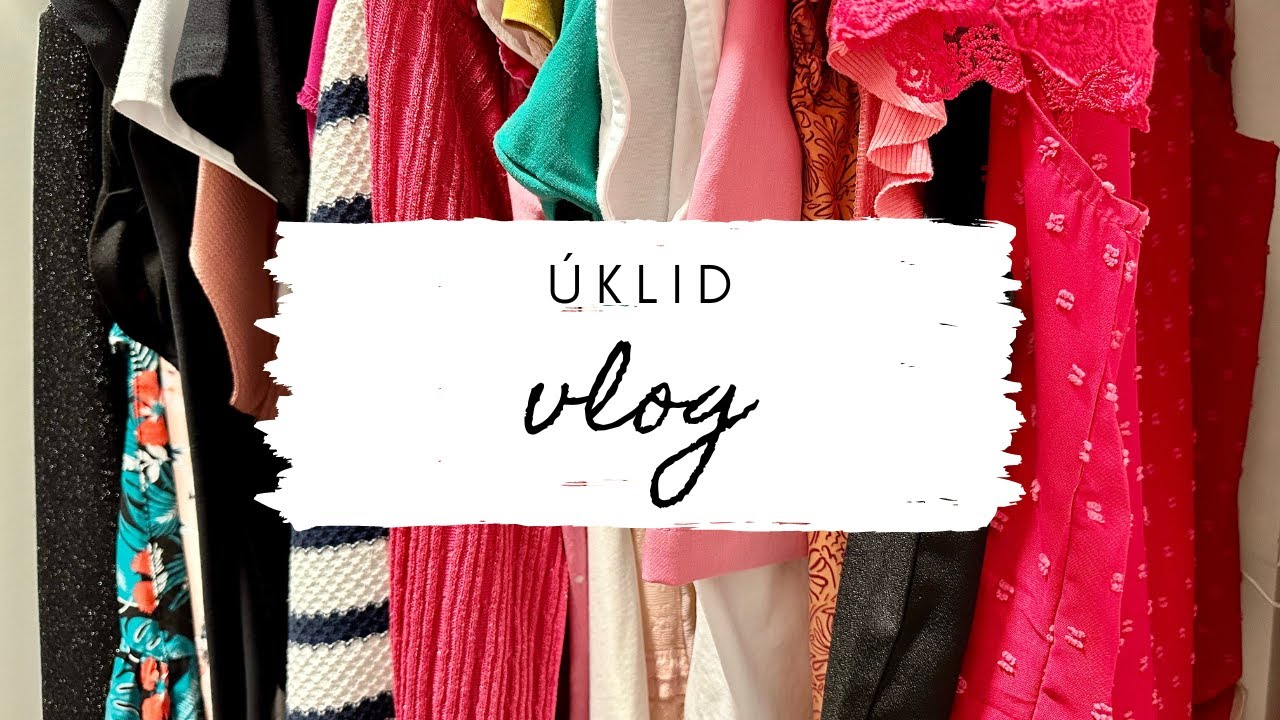 Úklid komory aneb výměna sezónního oblečení👗| prodej na Vinted📦| náš týden🩺