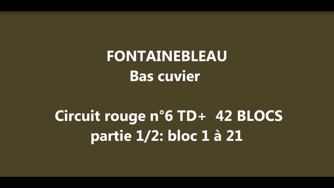 Bas cuvier circuit rouge 1/2