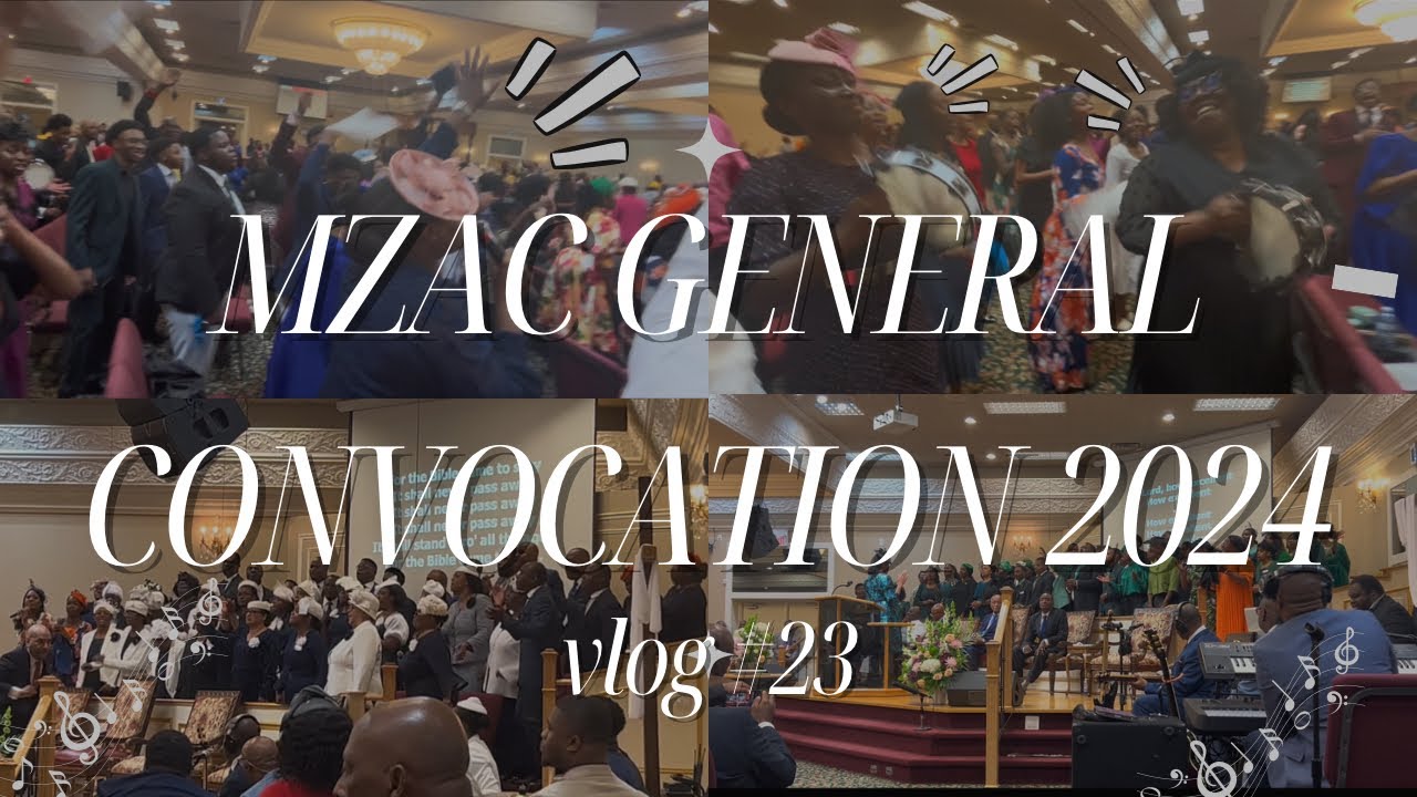 MZAC GENERAL CONVOCATION 2024 | vlog #23 | + labour day wknd!