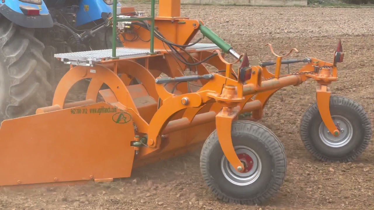 NIVELADORA LÁSER CON TABLET AGRIFRANCH