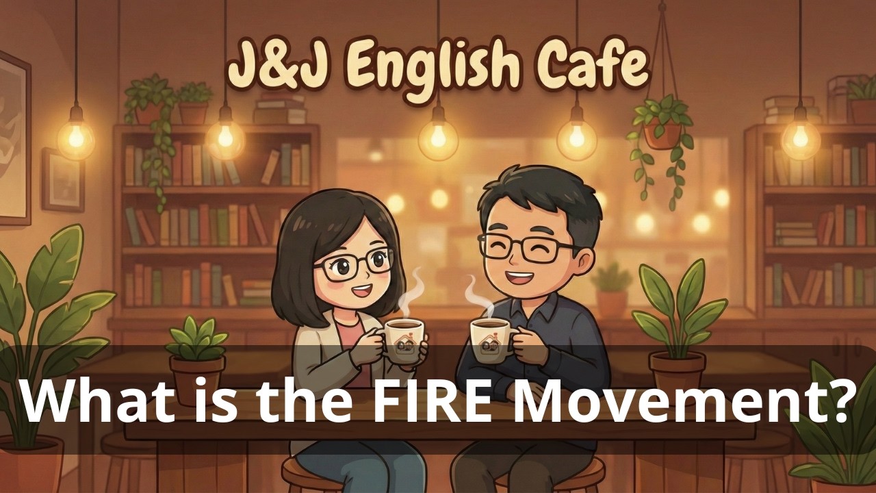 【J&J English Cafe】Ep.39: What is the FIRE Movement?