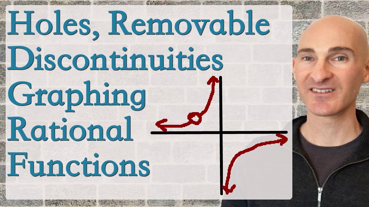 Holes, Removable Discontinuities, Graphing Rational Functions