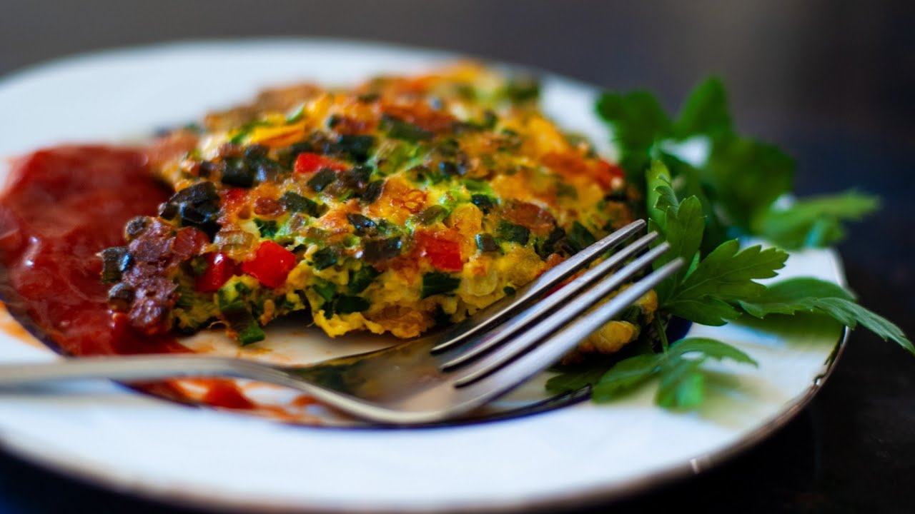 Persian Scallion Frittata | Easy & Healthy Recipe