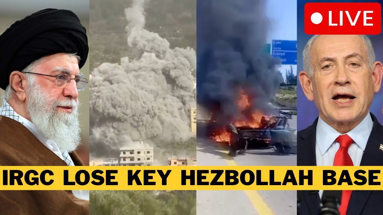 🚨 BREAKING: Israel Launch ATTACK On IRGC Hezbollah - Khamenei  In Meltdown