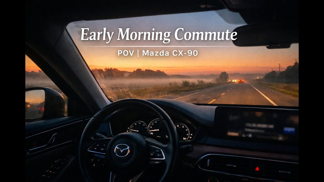 Early Morning Commute POV