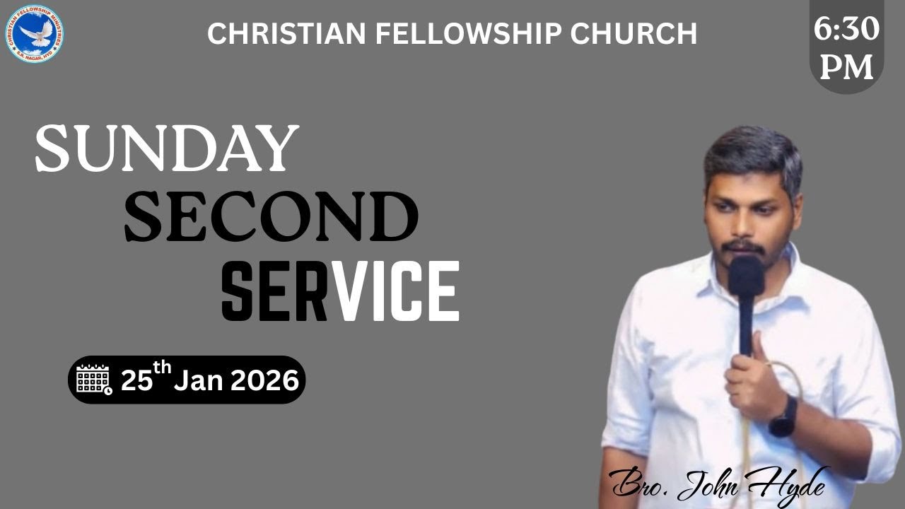 Sunday Second Service || 