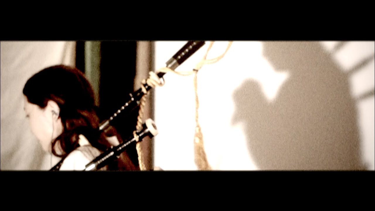 Bagpiper Ally plays 