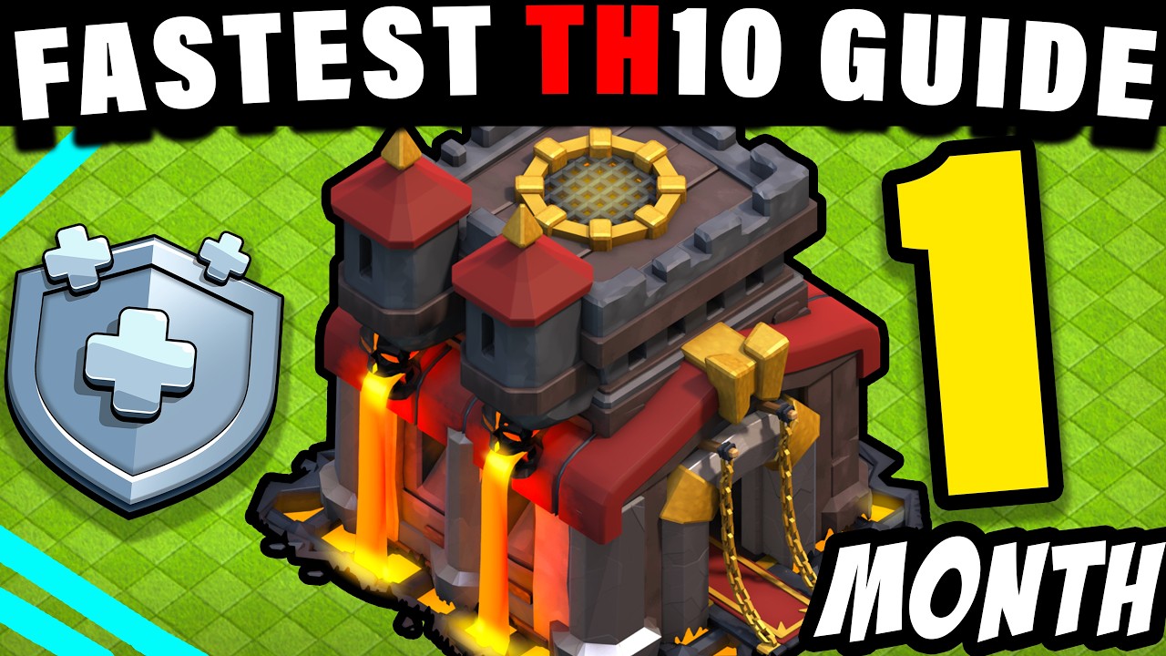Гайд по улучшению ТХ10 в Clash of Clans (2026): максимальная прокачка базы быстрее