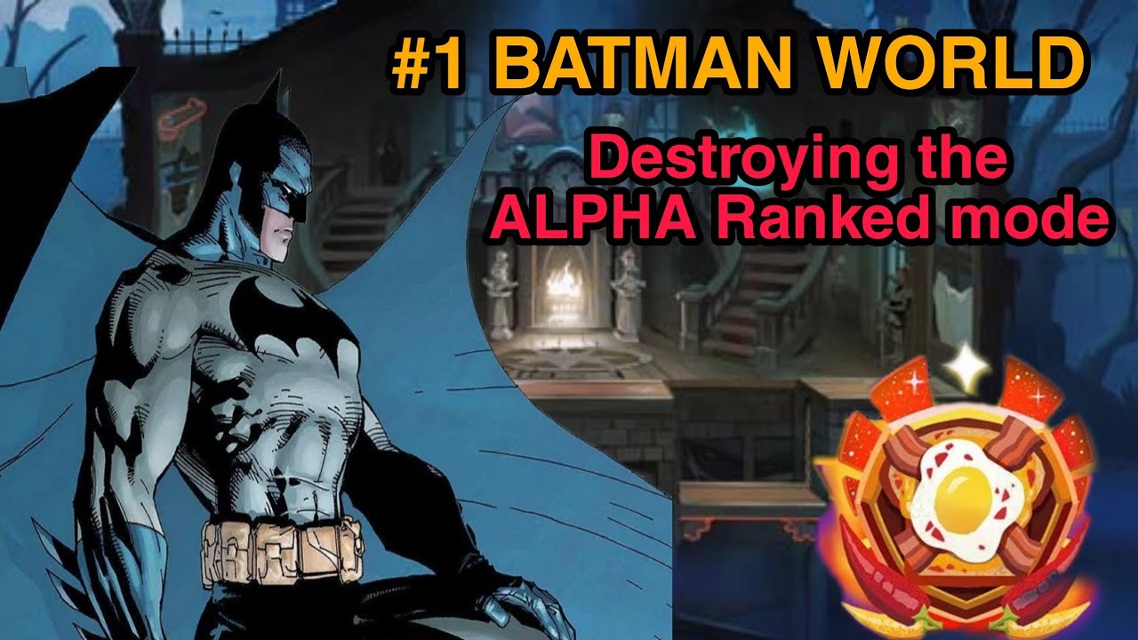 DESTROYING the ALPHA RANKED - #1 Batman Multiversus
