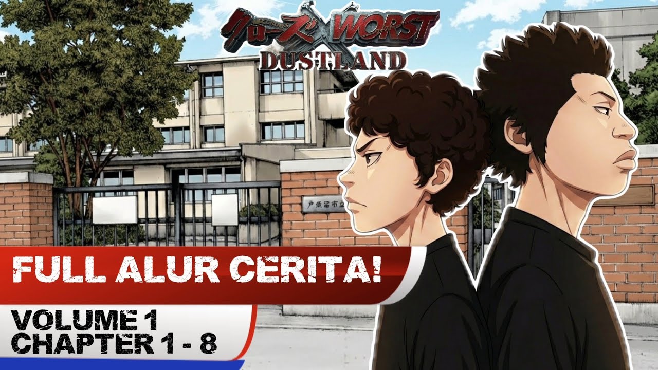 Full Story Recap‼️ Crows X Worst Dustland Manga Chapters 1-8‼️ #storyrecap #manga #crows #worst