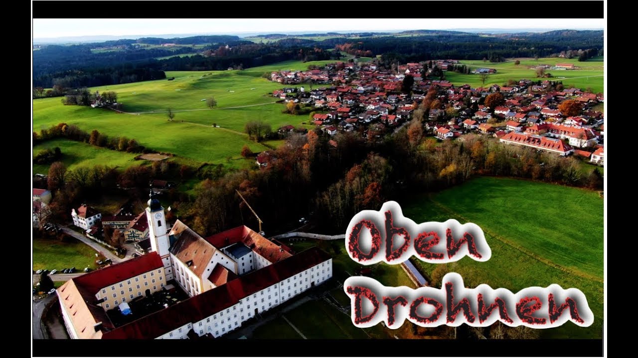 Dietramszell von OBEN (Spaziergang um den See) ☆ Oben Drohnen #1