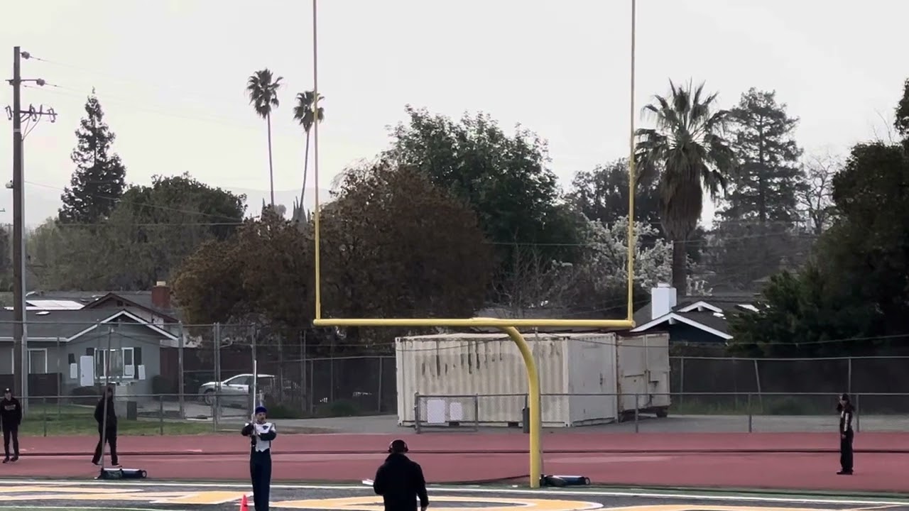 Benicia High School Drum Major L Pattern Jack Shaw Novice AA Granda Winter Review