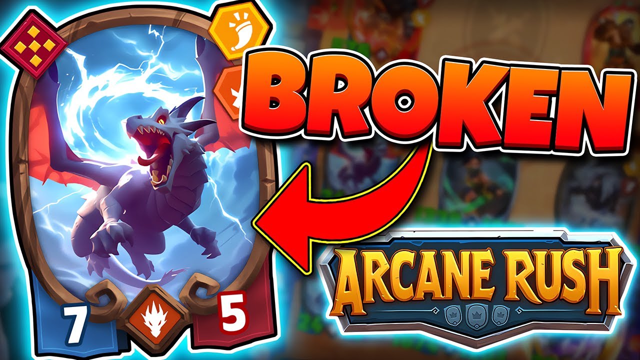 This Dragon Strategy is BROKEN | ARCANE RUSH: Battlegrounds