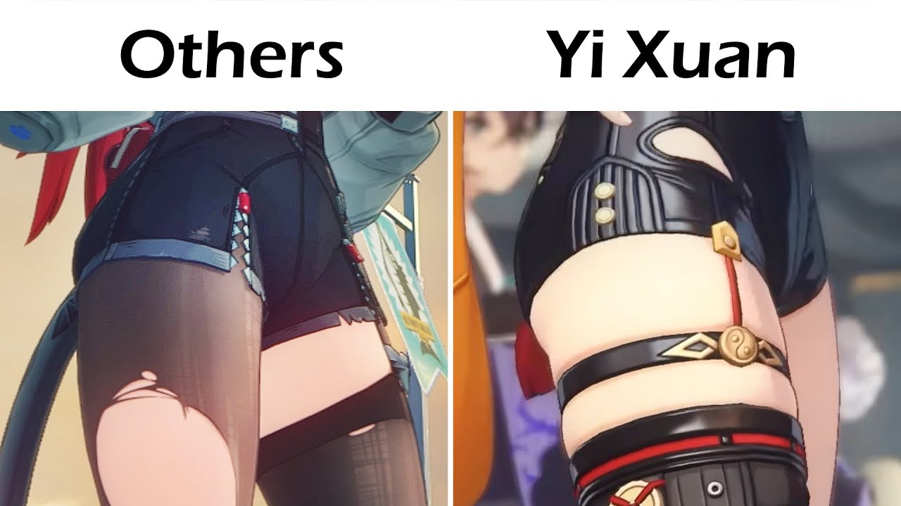 Yi Xuan’s thighs power creep is real... 😭